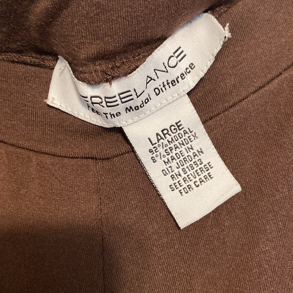 Freelance's Women's Brown Wide-Leg Pants - Picture 2 of 5